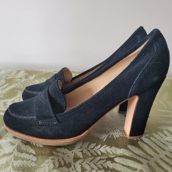 Talbot Suede Heels - Picture 5 of 7